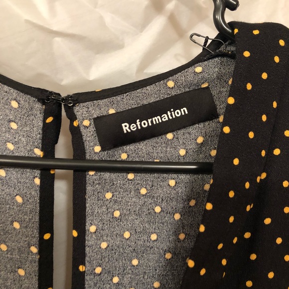 Reformation Mabel Midi Dress Size 8 - Picture 5 of 8